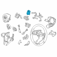 OEM 2016 Honda CR-Z Switch Assembly, Cruise Diagram - 36770-SZT-A01
