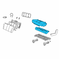 OEM 2006 Ford Freestar Seat Cushion Pad Diagram - 3F2Z1763804AAA