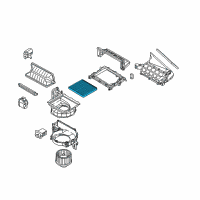 OEM 2019 Kia Cadenza Filter Assembly-Air Diagram - 97133C1000