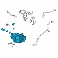 OEM 2013 Honda Civic Canister Assembly Diagram - 17011-TR0-A01