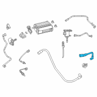 OEM Chrysler Hose-PCV Diagram - 5184163AE