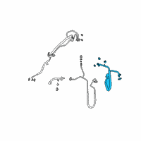 OEM 2020 Ford F-150 Return Hose Diagram - HL3Z-19867-M