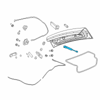 OEM 2012 Chevrolet Caprice Support Strut Diagram - 92254965