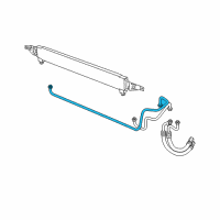 OEM 2008 Jeep Compass Tube-Transmission By-Pass Valve Diagram - 68021176AA