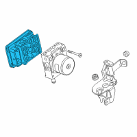 OEM 2014 Buick LaCrosse Modulator Valve Diagram - 23175776