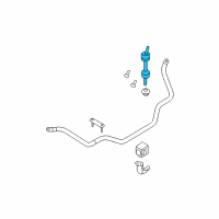 OEM 2011 Ford F-150 Stabilizer Link Diagram - AL3Z-5K483-A