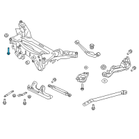 OEM 2015 Nissan Rogue Bolt Diagram - 55479-2U600