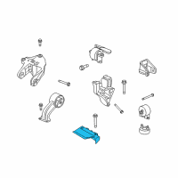 OEM 2010 Dodge Journey Insulator Diagram - 5171073AC