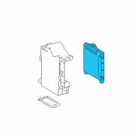 OEM 2013 Toyota Camry Multiplex Module Diagram - 89220-06031