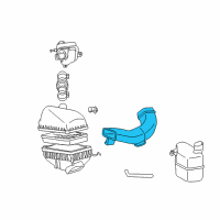 OEM Toyota Camry Inlet Duct Diagram - 17750-74031