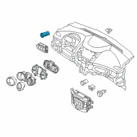 OEM 2016 Hyundai Elantra GT SWTICH Assembly-Button Start Diagram - 95430-A5700