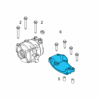 OEM Ford F-150 Mount Bracket Diagram - AL3Z-10A313-C