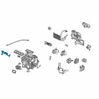 OEM Acura Sub-Cord, Air Conditioner Diagram - 80651-SJA-A11