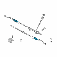 OEM 2019 Kia Soul Bellows-Steering Gear Box Diagram - 57740B2000