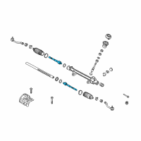 OEM 2015 Kia Soul EV Inner Ball Joint Assembly Diagram - 56540B2000