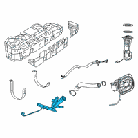 OEM 2022 Ram 1500 FUEL FILLER Diagram - 68445050AA