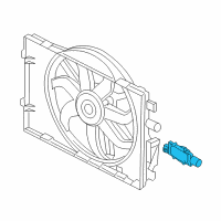 OEM 2011 Ford Fusion Fan Relay Diagram - BG1Z-8B658-A