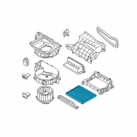 OEM Hyundai Elantra Coupe Air Filter Diagram - 08790-2H000-A