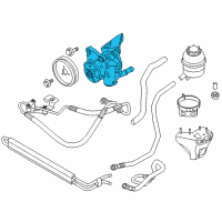 OEM BMW 1 Series M Power Steering Pump Diagram - 32-41-6-779-245