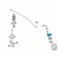 OEM Hyundai Genesis Coupe Insulator Assembly-Strut Diagram - 54610-2M000