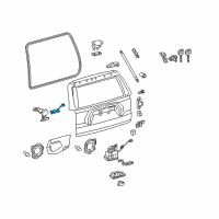 OEM 2014 Toyota 4Runner Switch Assembly Diagram - 84840-35010