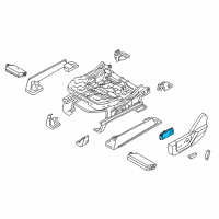 OEM Ford F-250 Super Duty Seat Switch Diagram - DG9Z-14A701-AV