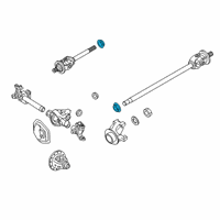 OEM 2021 Ford F-250 Super Duty Axle Seal Diagram - AC3Z-1S175-A