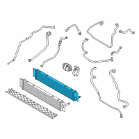 OEM 2020 BMW i8 Radiator Diagram - 17-11-7-649-142