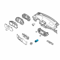 OEM 2020 Hyundai Elantra GT SWTICH Assembly-Button Start Diagram - 95430-G3500-VCA