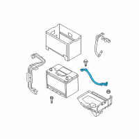 OEM 2015 Hyundai Genesis Coupe Wiring Assembly-Engine Ground Diagram - 91880-2M251