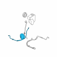 OEM 2006 Buick Terraza Hose Asm-P/S Gear Inlet Diagram - 15777209