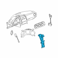 OEM 2003 Dodge Viper Gauge Pac Diagram - 4865627AD