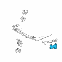 OEM 2000 Ford Windstar Mount Insulator Diagram - F58Z-6F063-AA