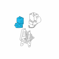 OEM Ford Crown Victoria Control Module Diagram - 3W1Z-2C219-AA