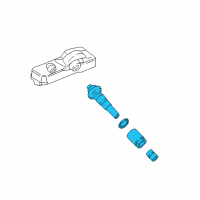 OEM 2016 Ford Focus Valve Stem Diagram - DR3Z-1700-C