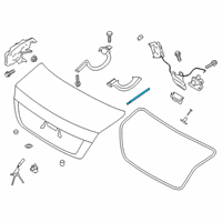 OEM Kia K900 Lifter-Trunk Lid Diagram - 81771J6010