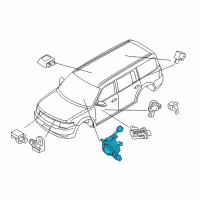 OEM Lincoln MKS Clock Spring Diagram - GB5Z-14A664-D