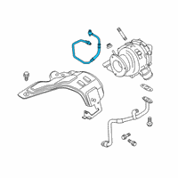 OEM 2019 Ford Transit-150 Oil Feed Tube Diagram - BK3Z-6K679-A