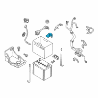 OEM 2011 Nissan Frontier Cover-Connector Diagram - 24345-89915