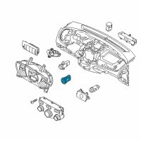 OEM 2012 Kia Forte Koup Button Start Swtich Assembly Diagram - 954301M910