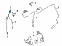 OEM 2021 BMW X3 Tank Non-Return Valve Diagram - 16-13-7-441-831