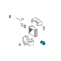 OEM Toyota Resistor Diagram - 87138-0C010