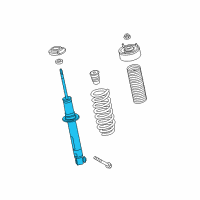 OEM 2019 Cadillac CT6 Strut Diagram - 23405720