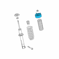 OEM 2016 Cadillac CT6 Upper Mount Diagram - 22933423