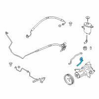 OEM 2011 BMW 740i Suction Hose Diagram - 32-41-6-799-641