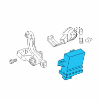 OEM 2017 Buick Envision Module Diagram - 23258194