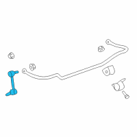 OEM Pontiac G8 Stabilizer Link Diagram - 92195849