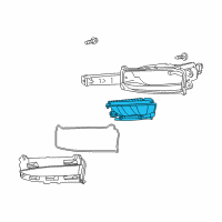 OEM 2016 Lexus NX200t Lamp Unit, Fog Lamp Diagram - 81211-78010