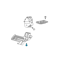 OEM Jeep Liberty Screw-HEXAGON FLANGE Head Tapping Diagram - 6507342AA