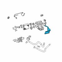 OEM 2013 Lexus IS F Unit Sub-Assy, Heater Radiator Diagram - 87107-30560